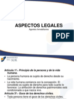 Agentes Inmobiliarios - Aspectos Legales Abr2011