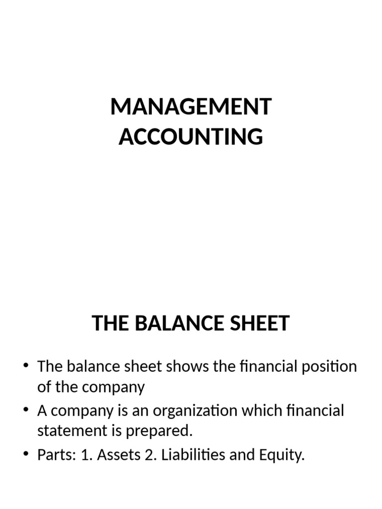 Understanding the Balance Sheet Basics | PDF