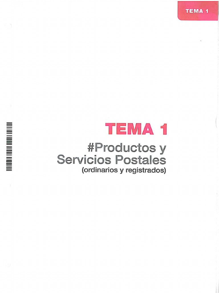 Tema 1 | PDF