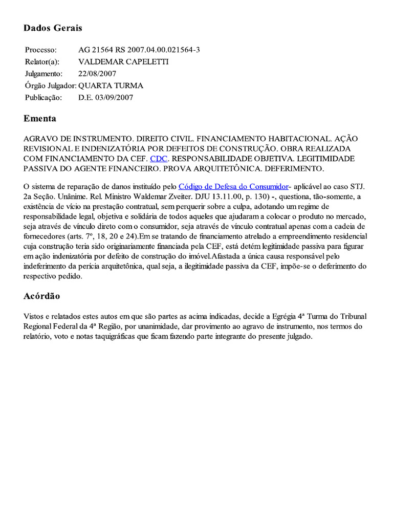 Legitimidade CEF | PDF