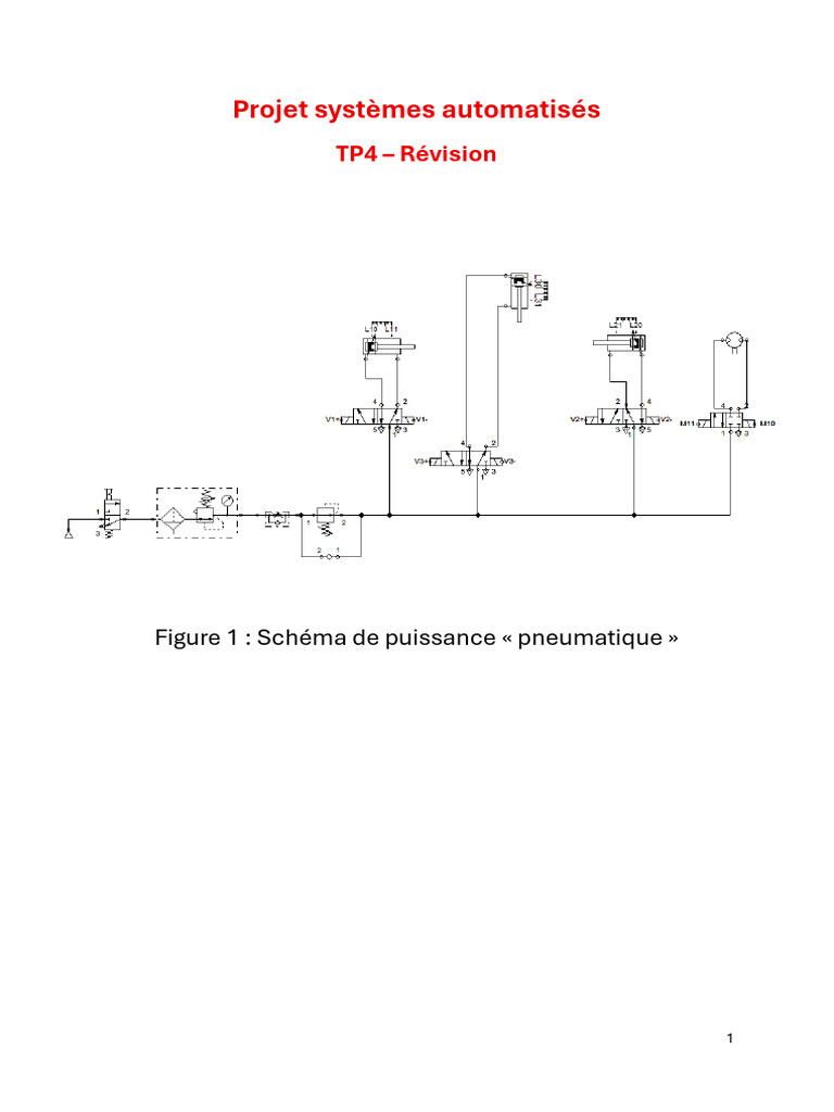 Révision TP4 Systèmes Automatisés | PDF