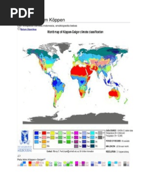Klasifikasi Iklim Koppen Pdf