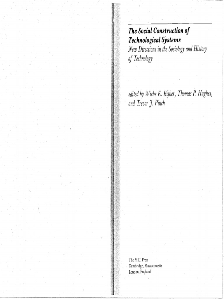 Social Construction of Technology Insights | PDF | Sociology | Science