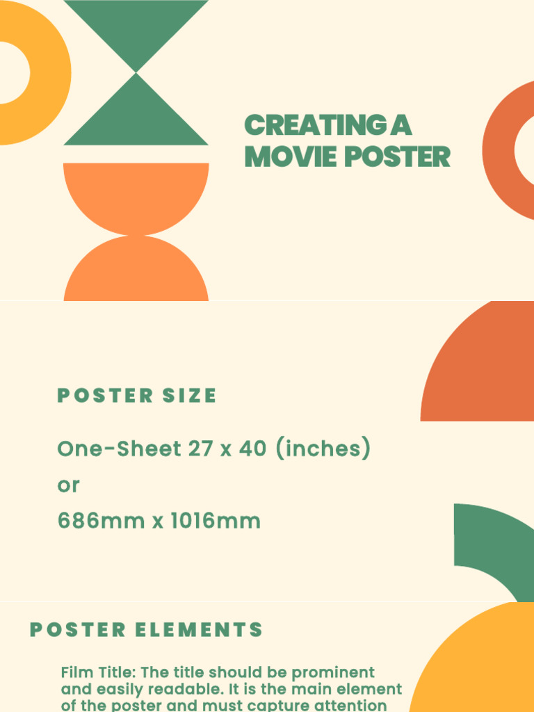 Orientações Produção Poster | PDF