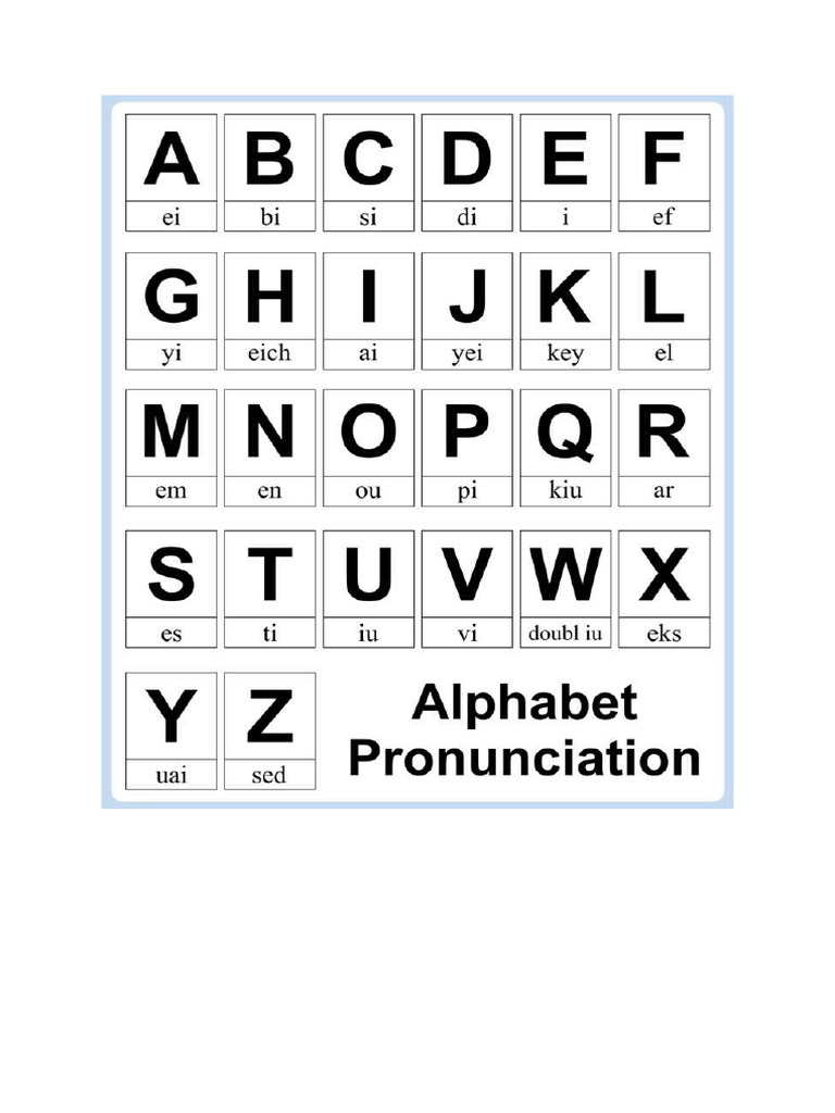 Alphabet | PDF
