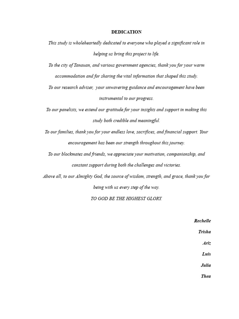 Dedication Acknowledgement and Es | PDF | Marketing | Pet