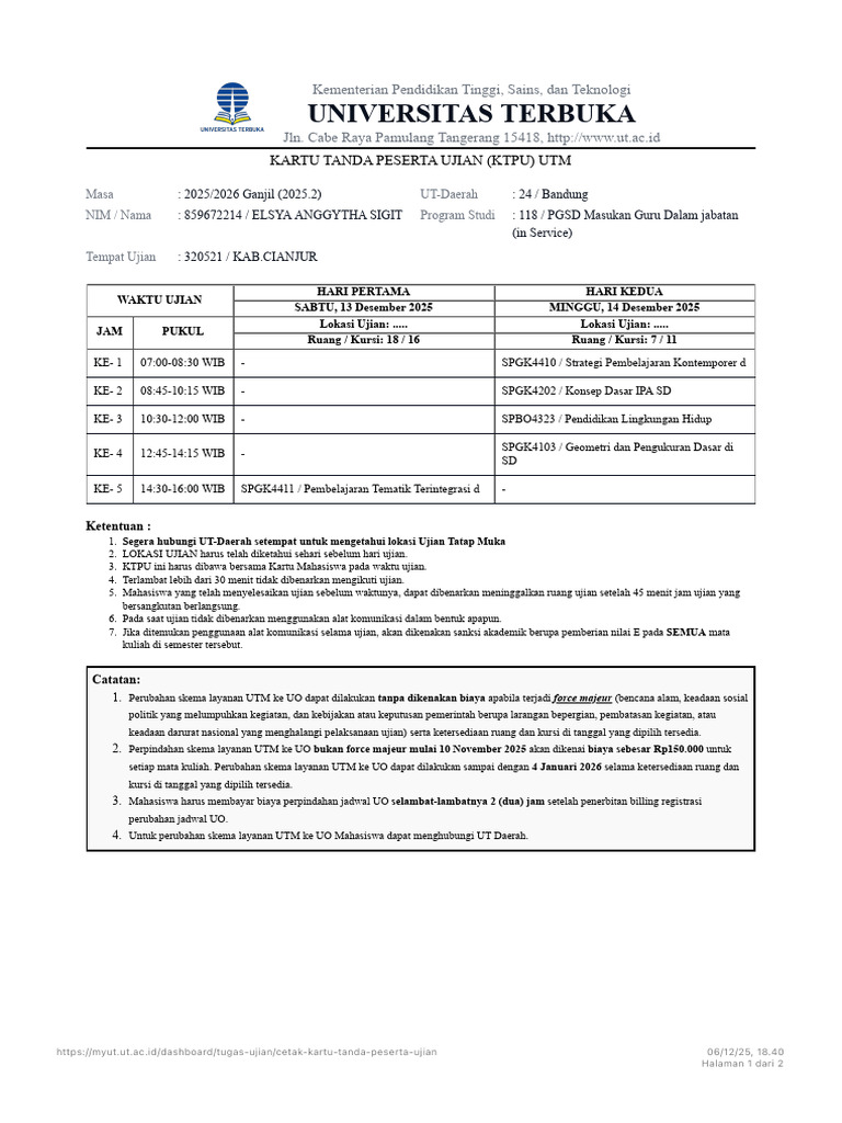 UAS SMT 5 (2025) | PDF