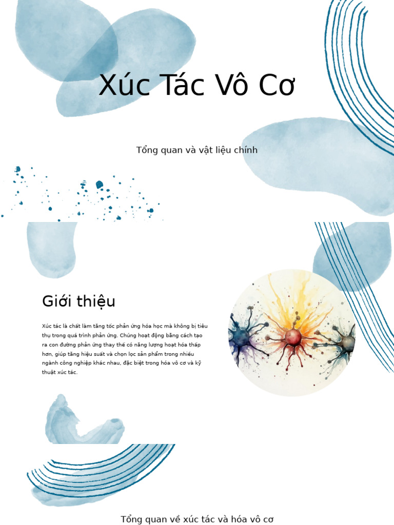 Xúc Tác Vô Cơ | PDF