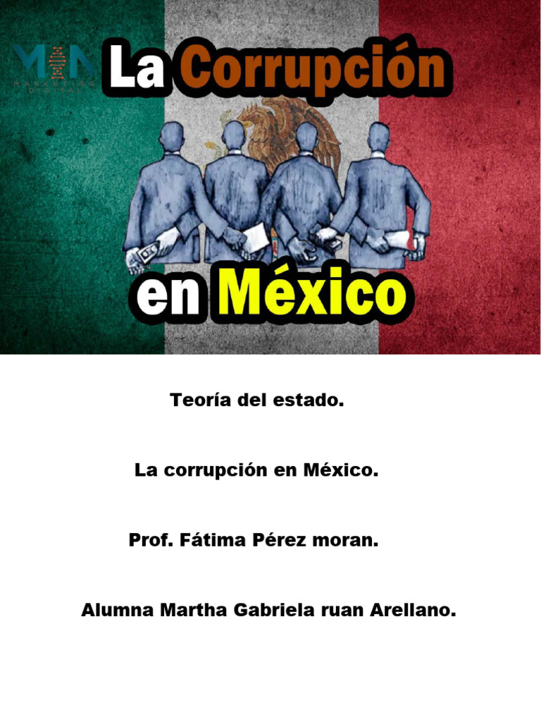 La Corrupcion en Mexico Teoria Del Estado | PDF | Corrupción política ...
