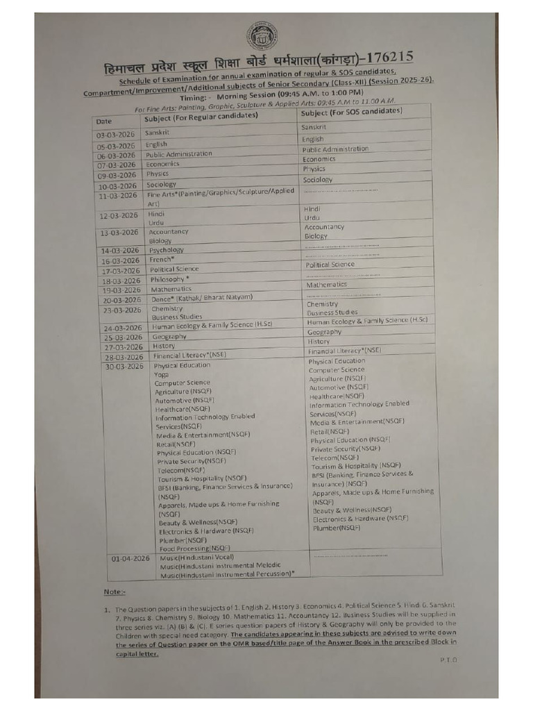 DT Sheet XII 2 26 11 2025 | PDF