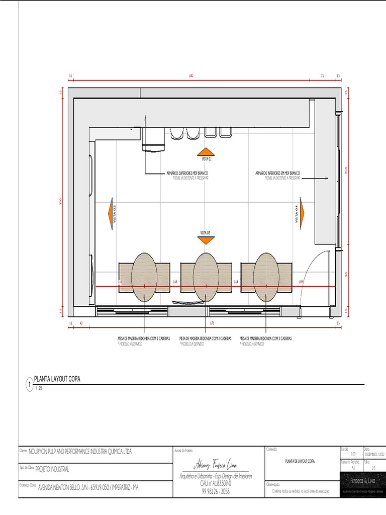 Projeto de Layout para Copa Industrial | PDF | Esboço
