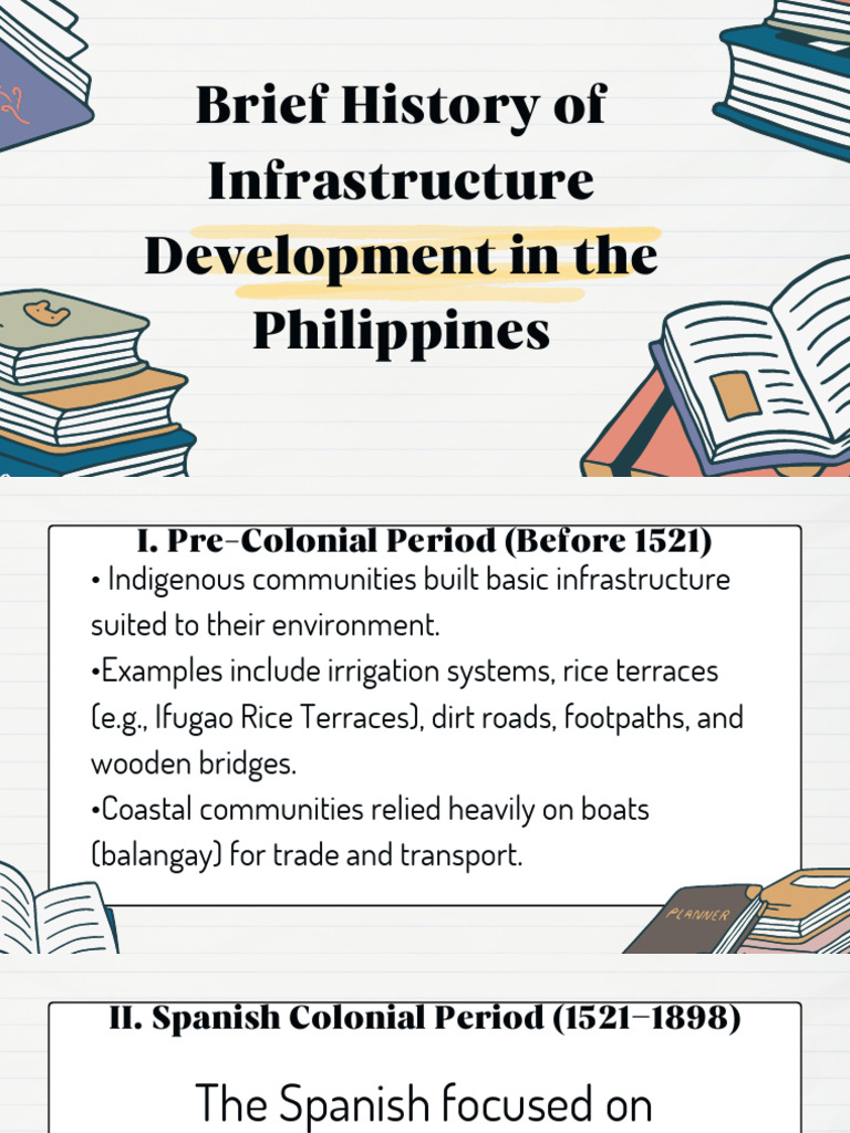 History of Philippine Infrastructure Development | PDF