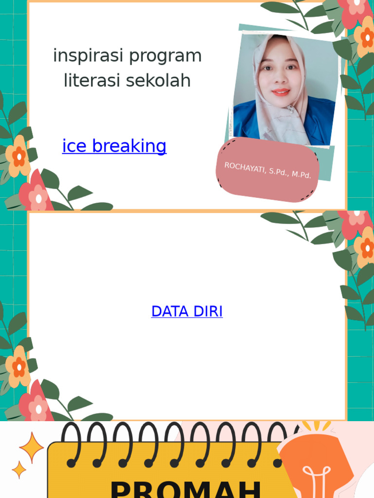 Program Literasi Sekolah: PROMAH dan CERDIK | PDF