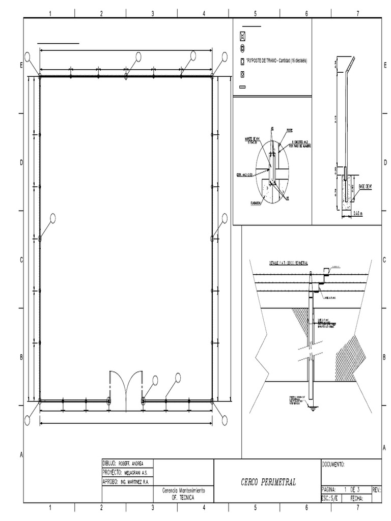 Cerco Perimetral - Hoajas1-2-3 | PDF