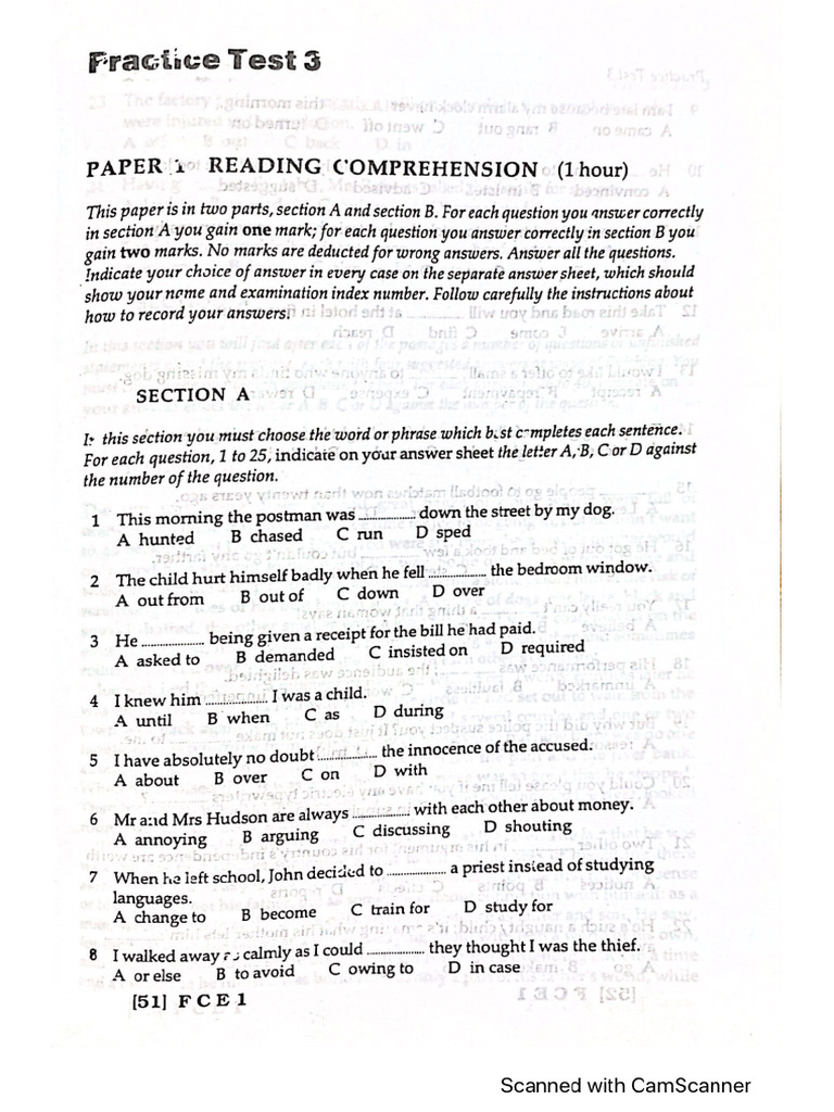 Practice 2 Test 3 | PDF