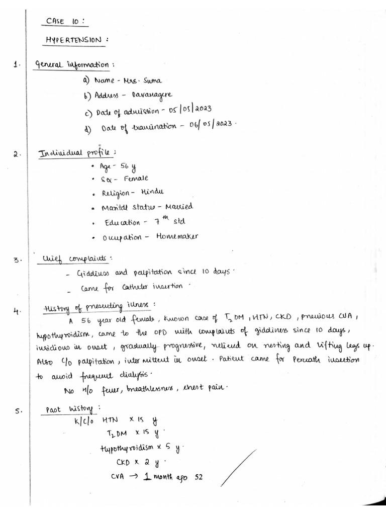 Hypertension | PDF