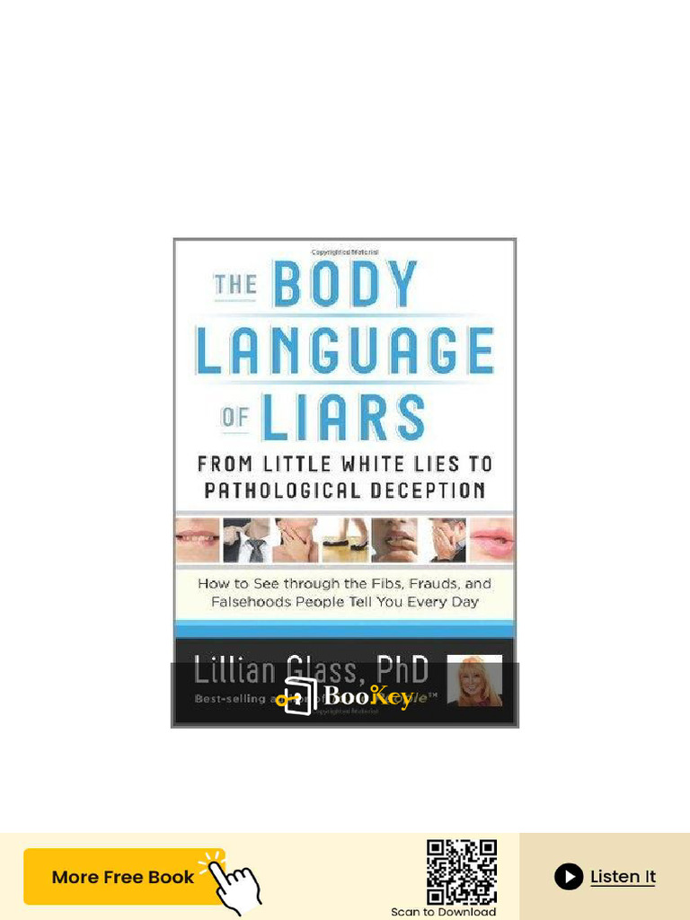 Body Language Signs of Deception | PDF | Lie | Deception