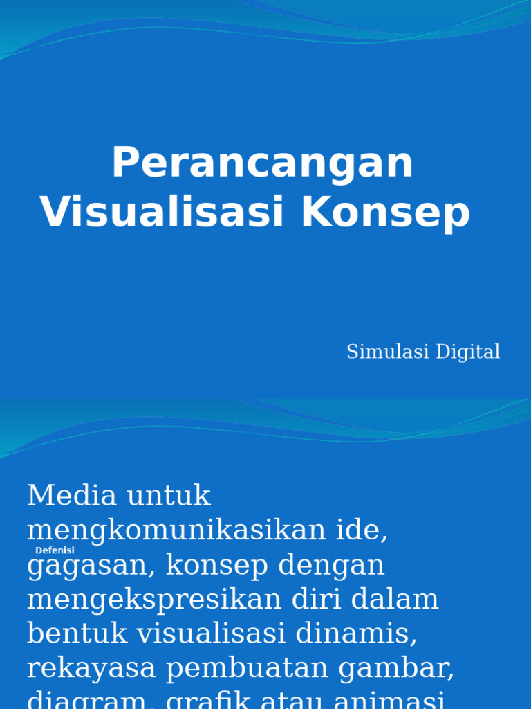 Perancangan Visual Konsep | PDF