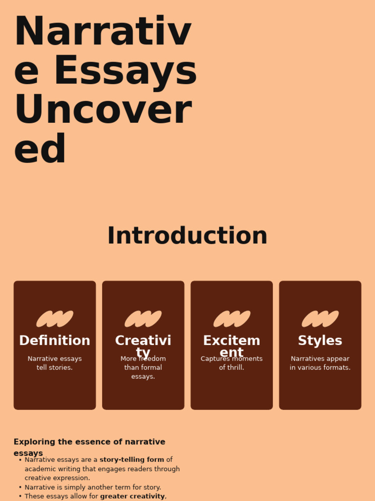Mastering Narrative Essay Writing | PDF | Narrative | Essays