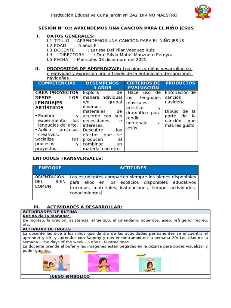 Sesión N 3 | PDF
