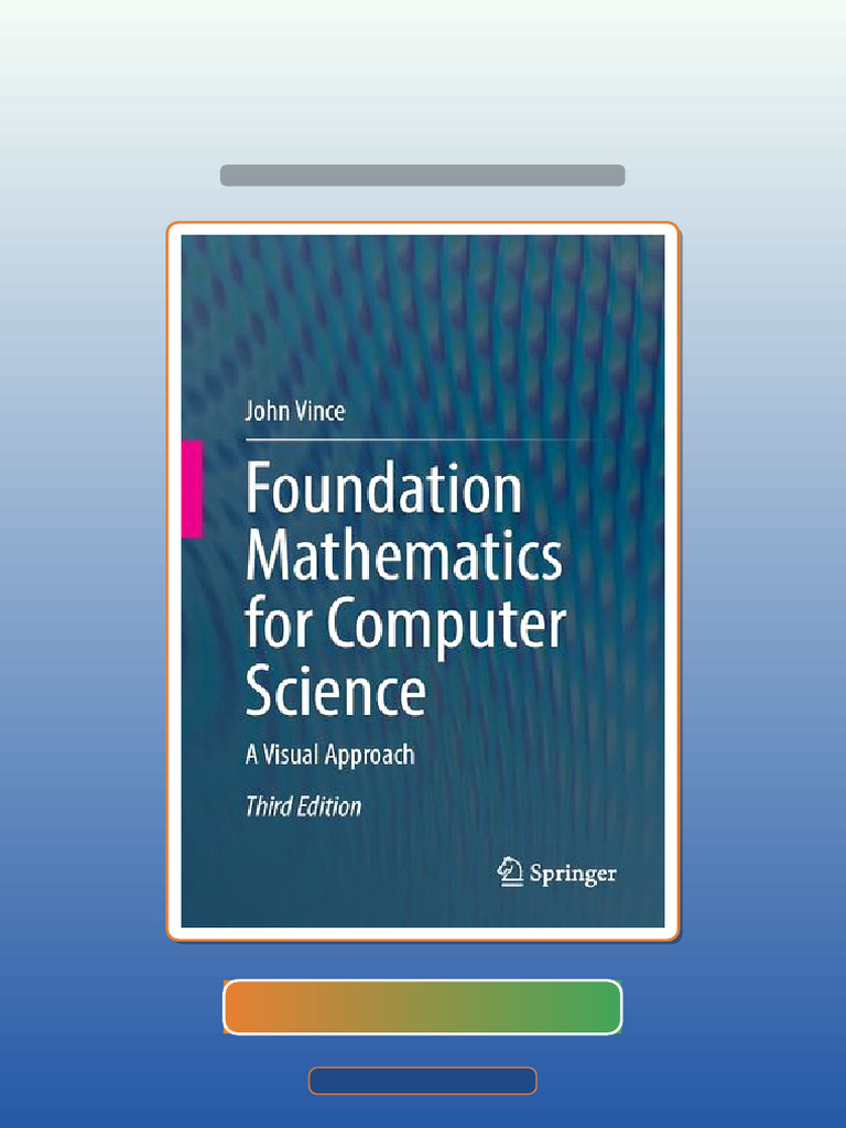 Foundation Mathematics for Computer Science Visual Approach 3rd Edition ...