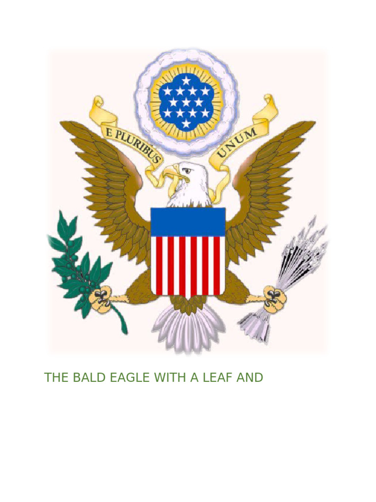 The Bald Eagle With A Leaf and | PDF