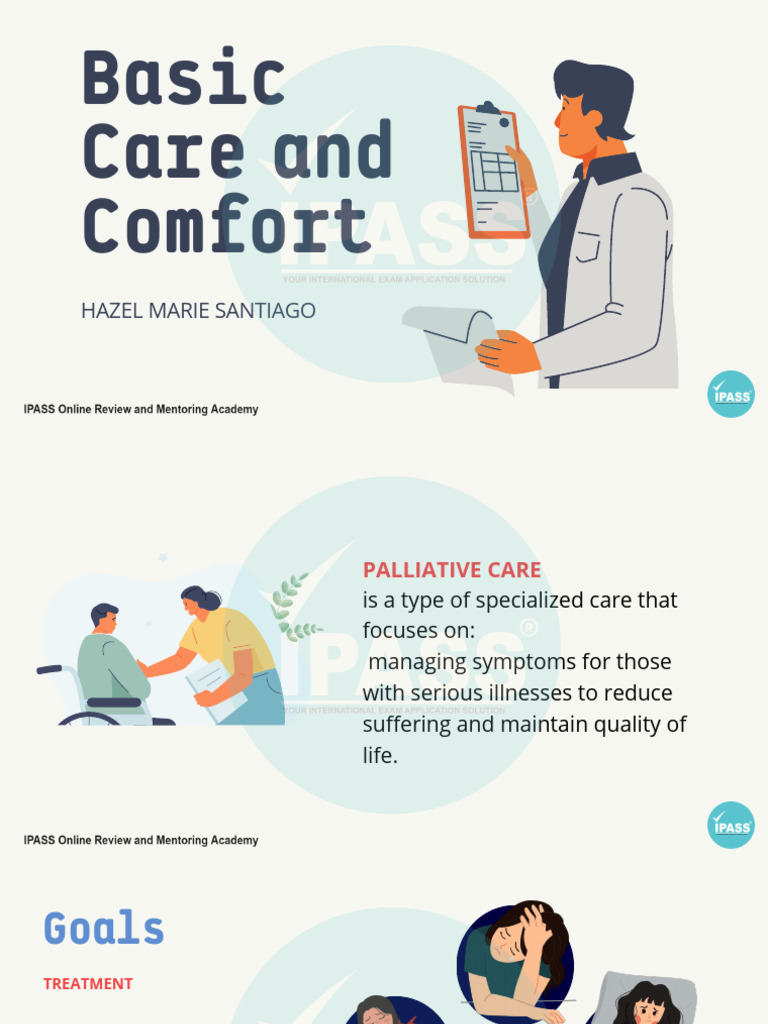 Palliative and Hospice Care Overview | PDF | Pain | Palliative Care