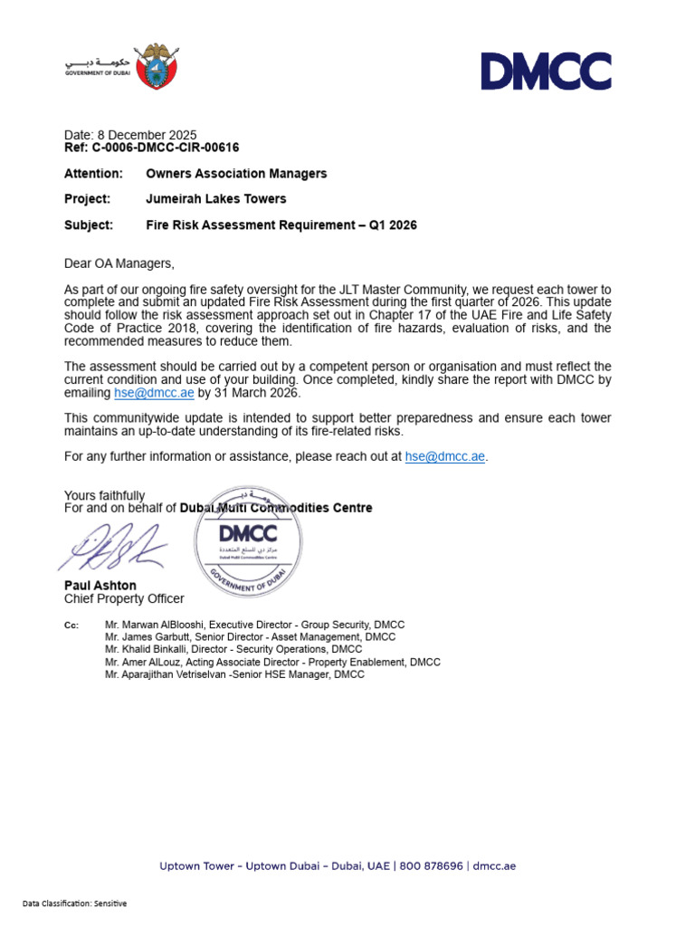 c 0006 Dmcc Cir 00616 Circular | PDF