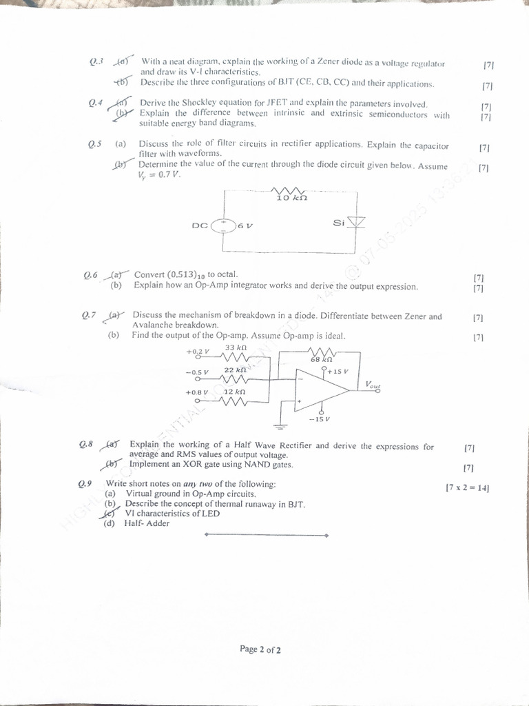 End Sem 1 Part 2 | PDF