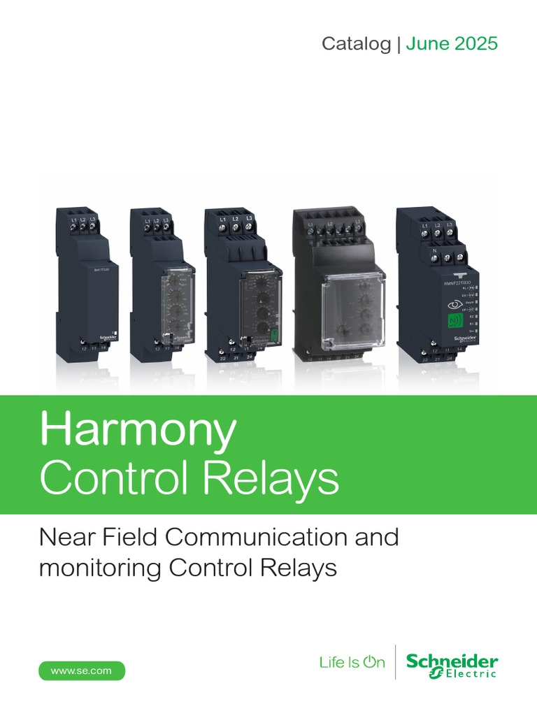 Harmony Control Relays Catalog 2025 | PDF | Relay | Electricity