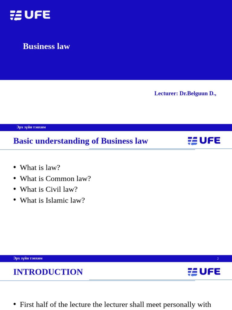 Introduction to Business Law Concepts | PDF | Business | Tort