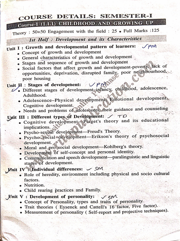 1st Sem S | PDF
