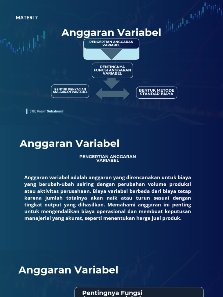Pentingnya Anggaran Variabel dalam Manajemen | PDF