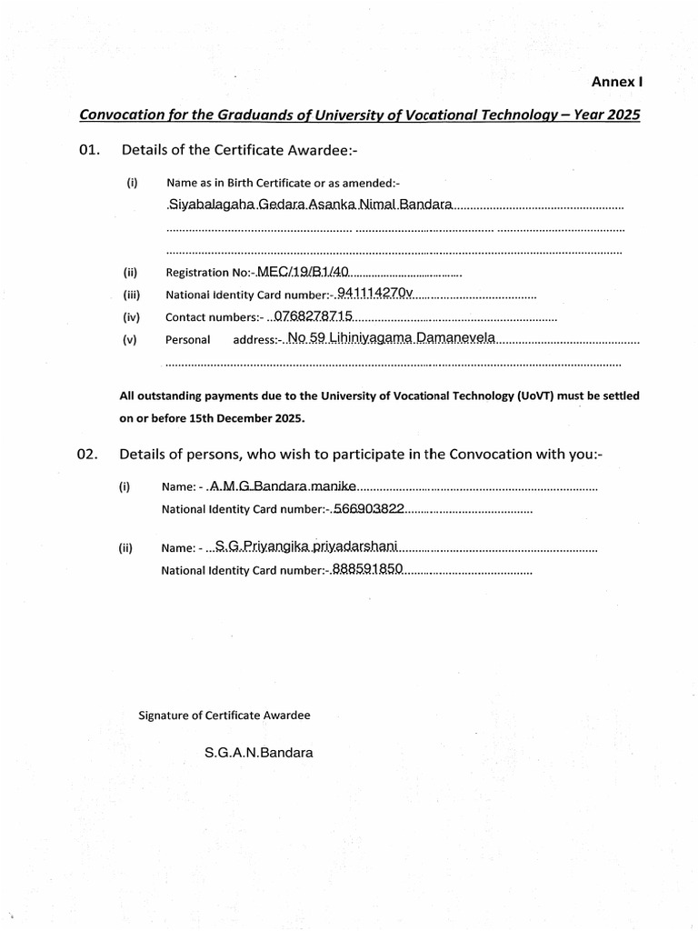 Annex I | PDF
