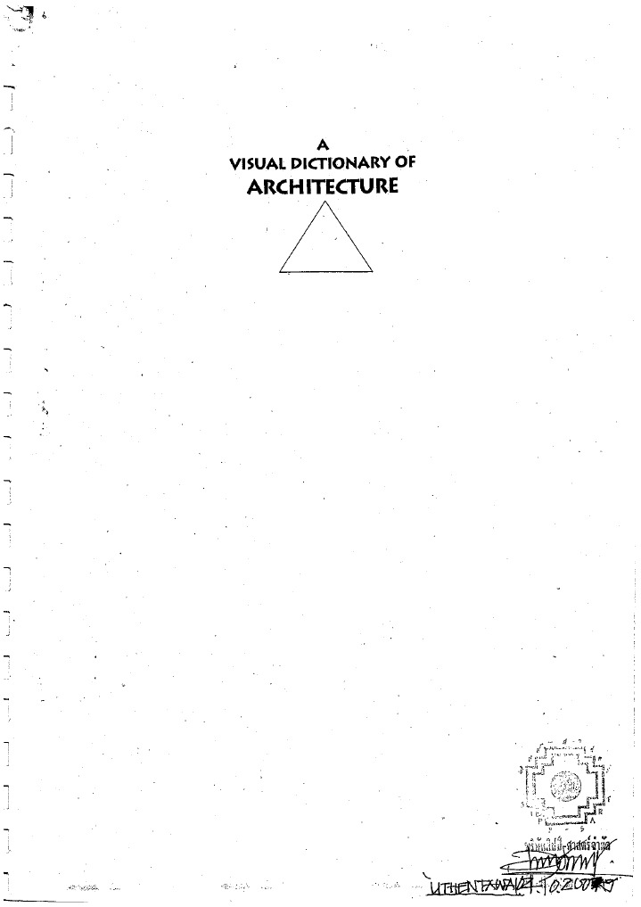 Architectural Dictionary PDF Book | PDF