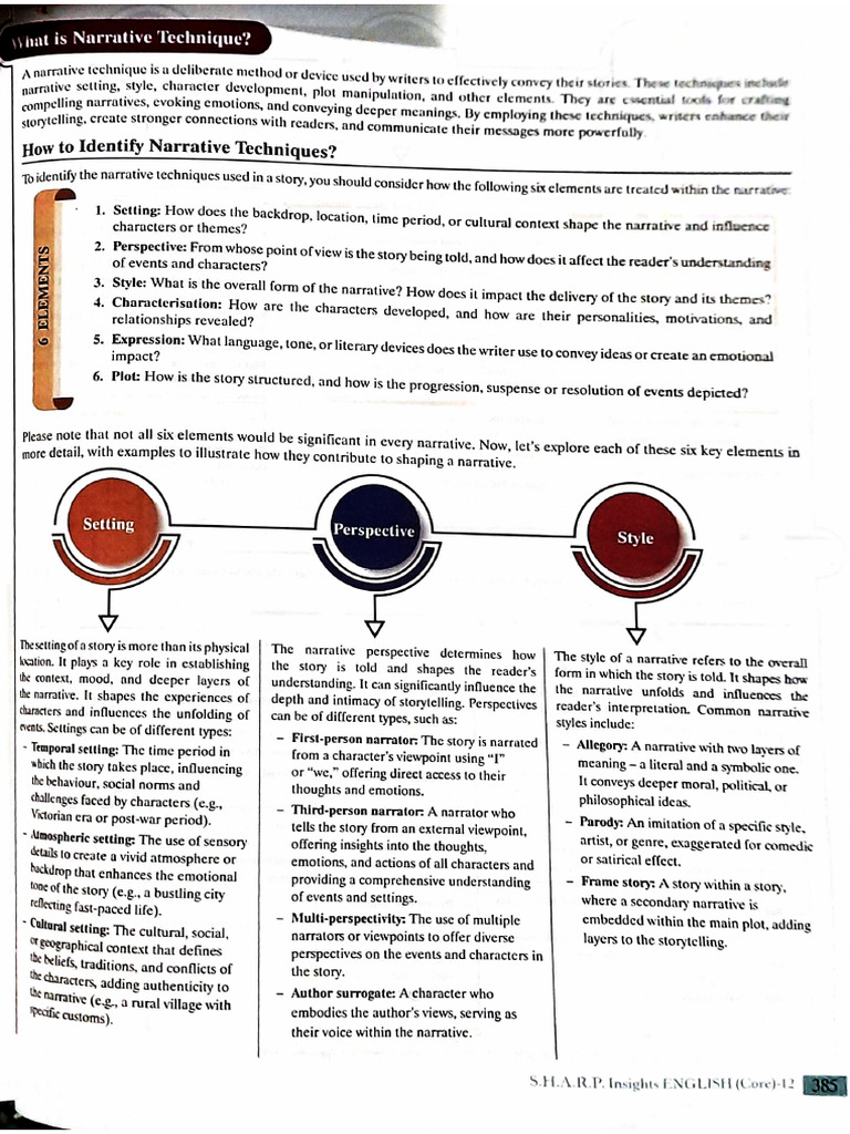 Narrative Techniques | PDF