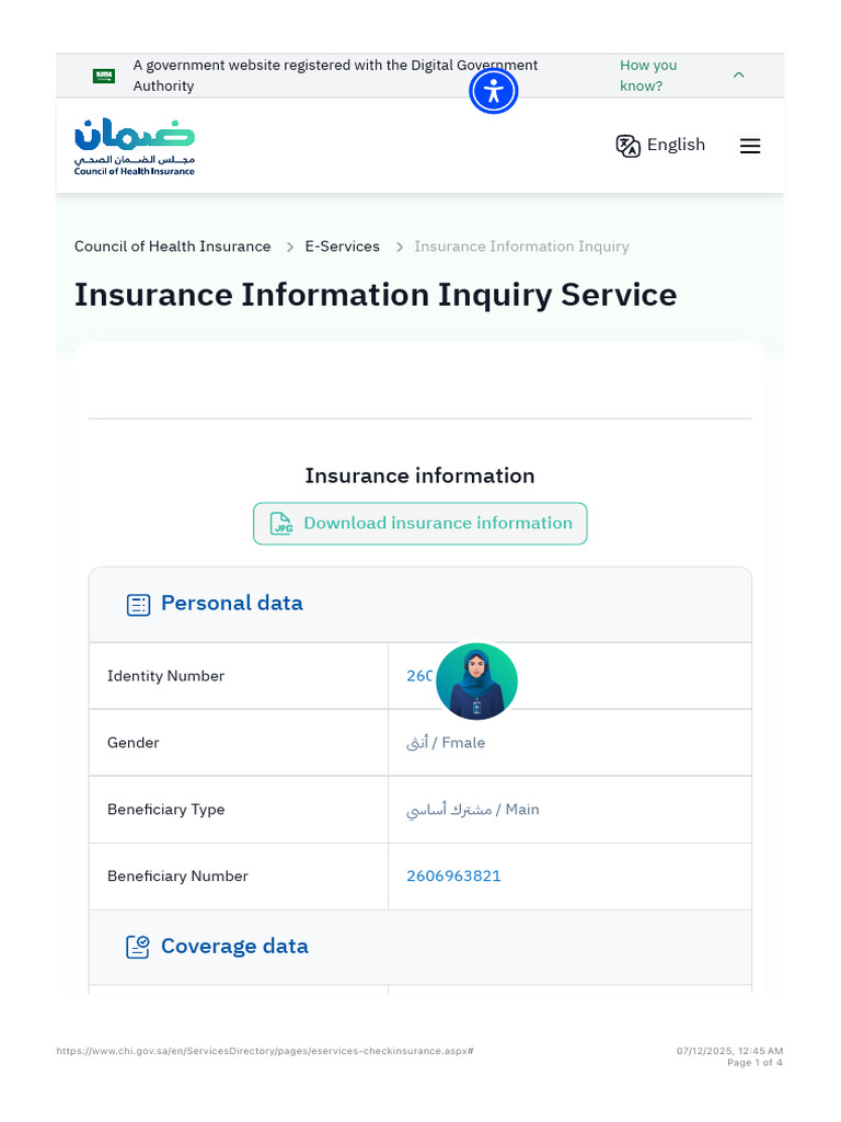 Health Insurance Inquiry Services Online | PDF | Insurance