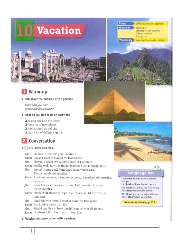 Vacation | PDF