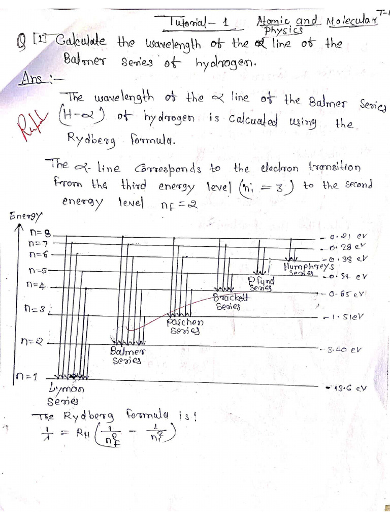 Assgmt - 1 Atomic Phy | PDF