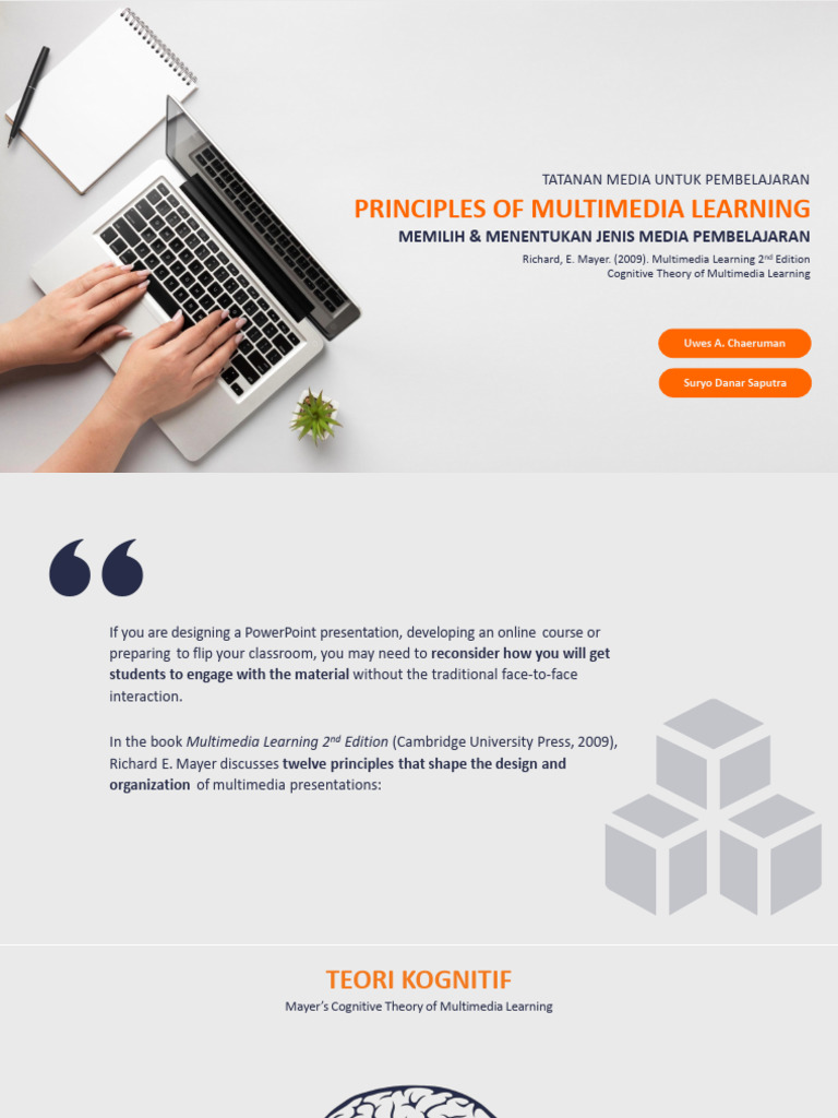 Multimedia Learning Principles Explained | PDF | Multimedia | Memory