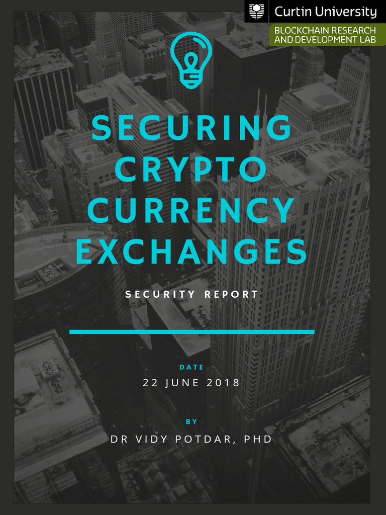 Security Features of 22 Crypto Exchanges | PDF | Security | Computer ...