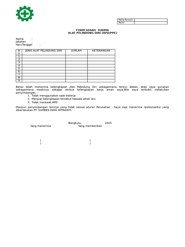 Daftar Nama Pekerja | PDF