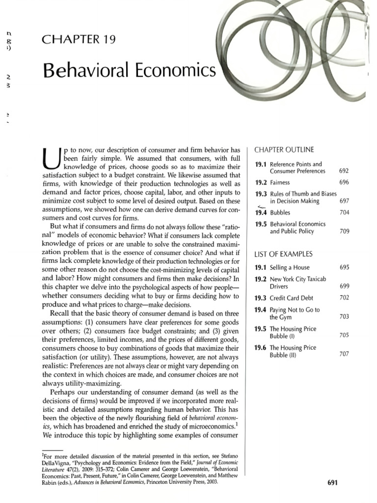 Behavioral Economic | PDF