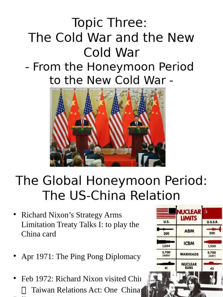 Cold War Dynamics: US-China Relations | PDF | China | World Politics