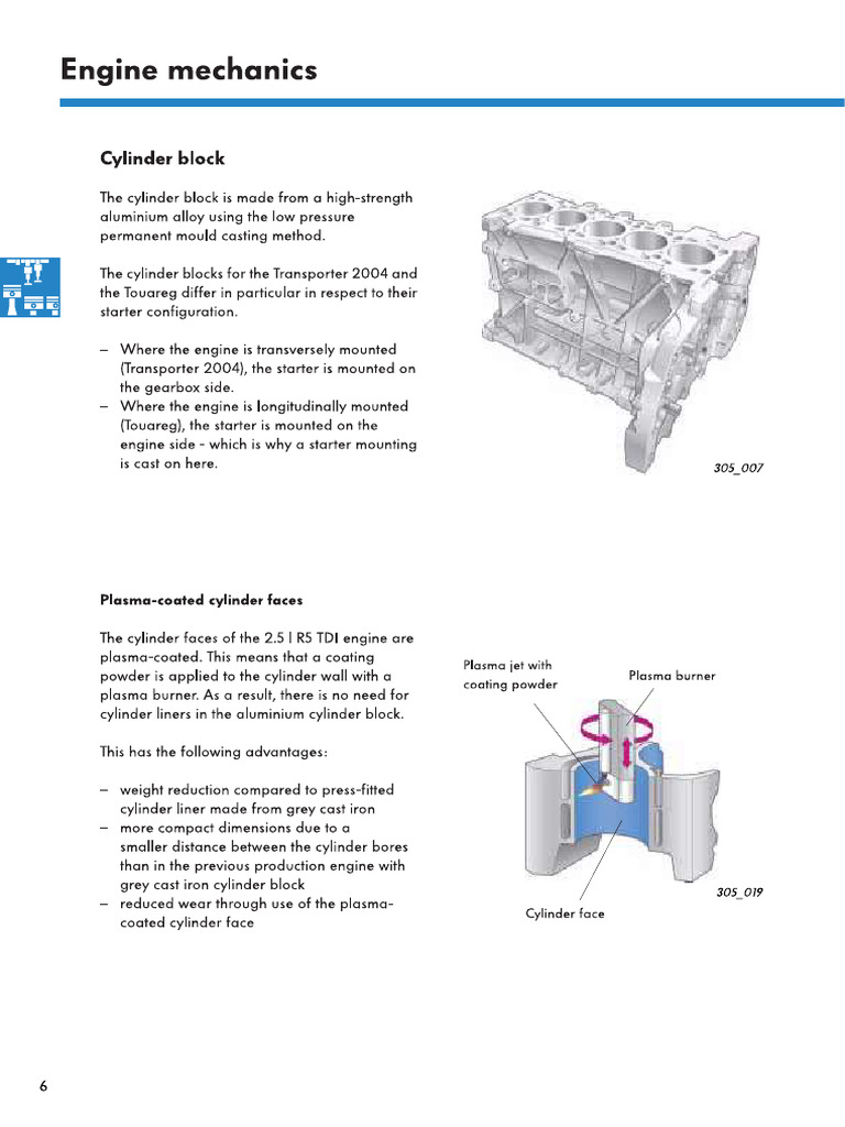 VW r5 Engine Mechanics | PDF