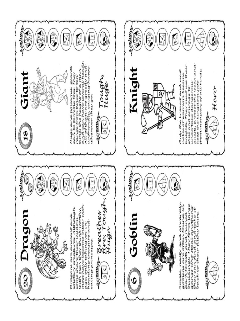 Character Cards | PDF