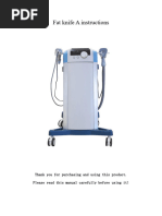 TM-502 Body Shaping System Manual | PDF | Power Supply | Computer