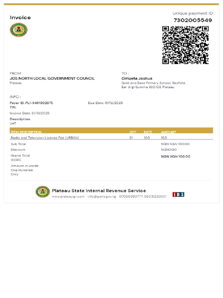 Invoice Card | PDF
