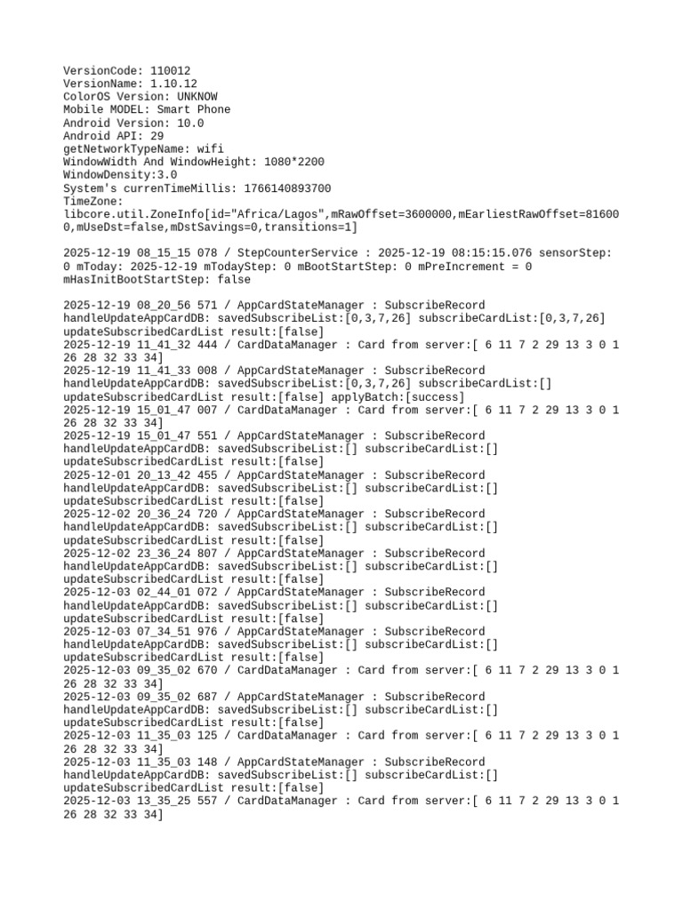 Android 10 Device Network Log Data | PDF | Information Appliances ...
