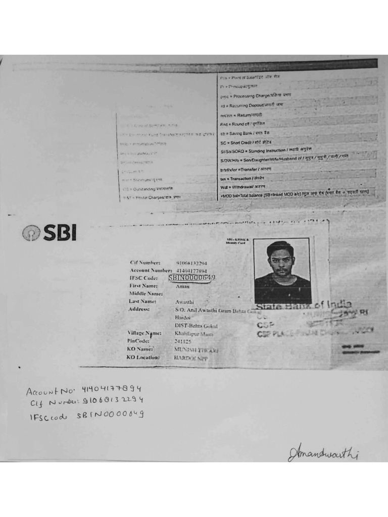 18 Passbook | PDF